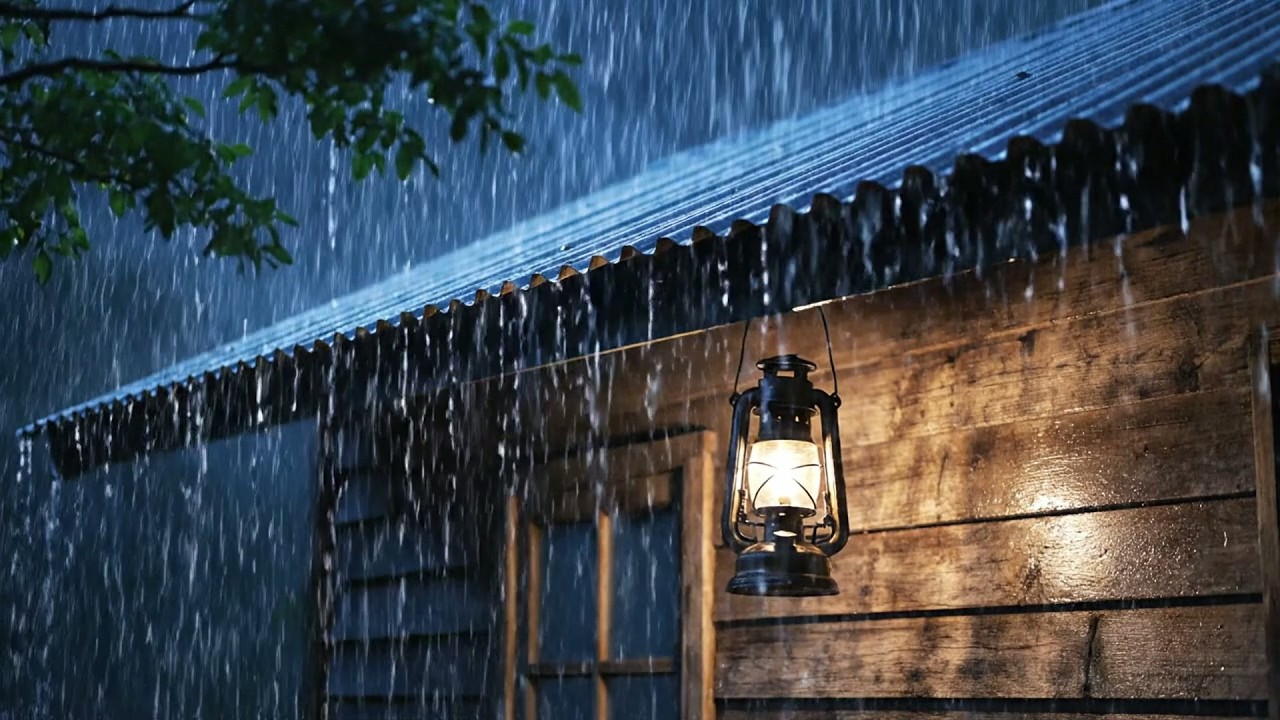 Todo lo que Necesitas para DORMIR AL INSTANTE 💤 Tormenta Tropical y Truenos Pesados
