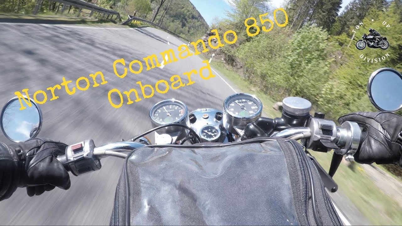 Norton Commando 850 onboard