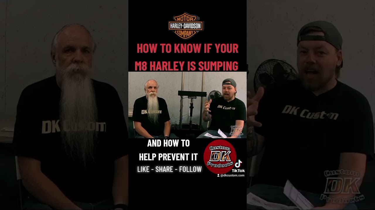 👀HELP PREVENT SUMPING ON YOUR M8 HARLEY! #harleydavidson #motorcycle #shorts