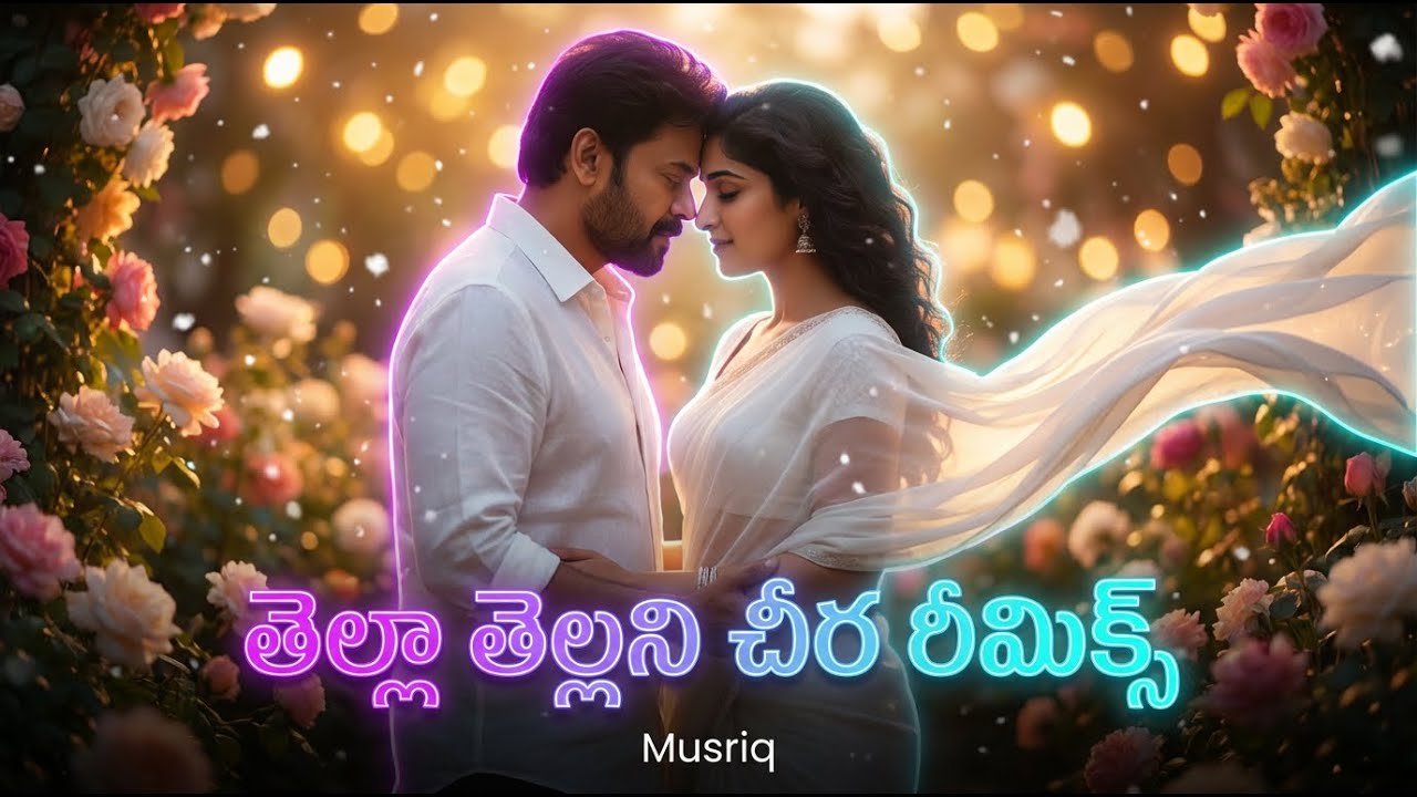 Thella Thellani Cheera EDM Remix | Venkatesh and Anjali Zaveri | Musriq