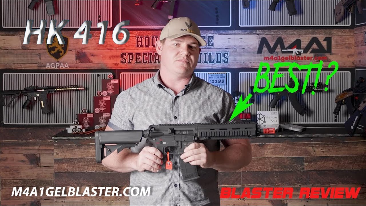 The HK 416 Nylon V3 Blaster - M4A1 Gelblaster Review