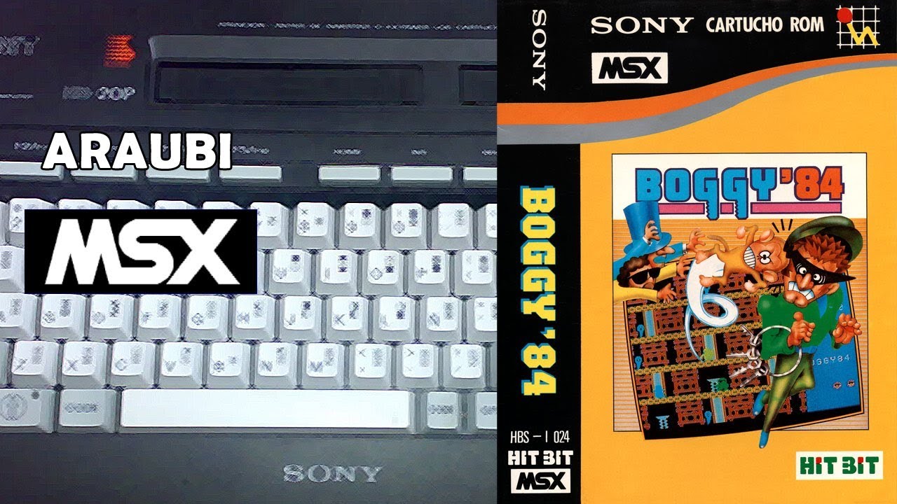 Boggy'84 (Nippon Columbia, 1984) MSX [244] Walkthrough Comentado