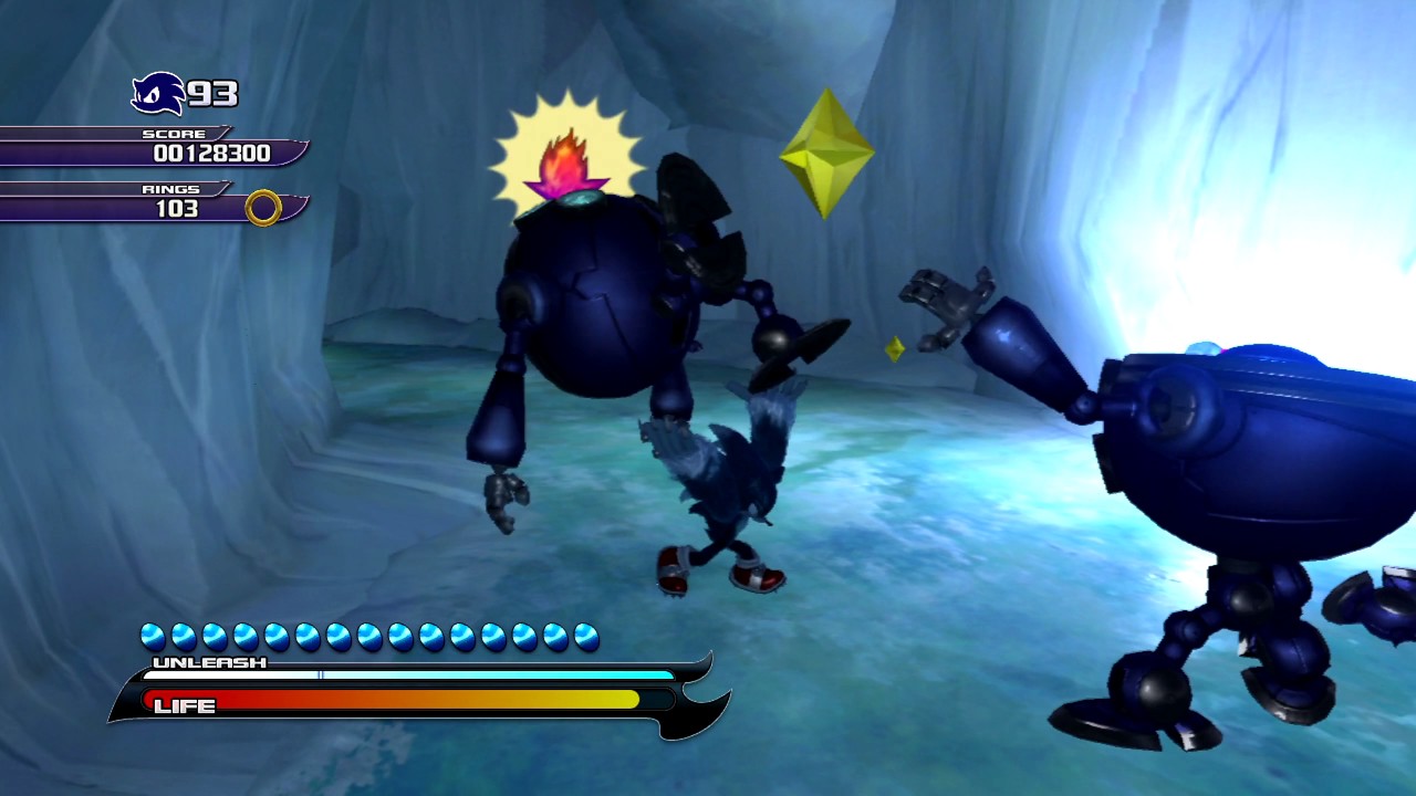 Sonic Unleashed (PS3) Holoska Cool Edge Nighttime Stages