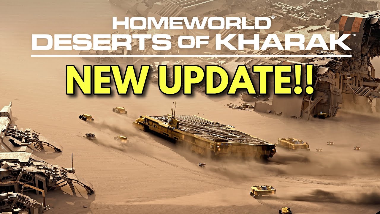 Experience the Enhanced Homeworld Desert of Kharak Gameplay - New Update
