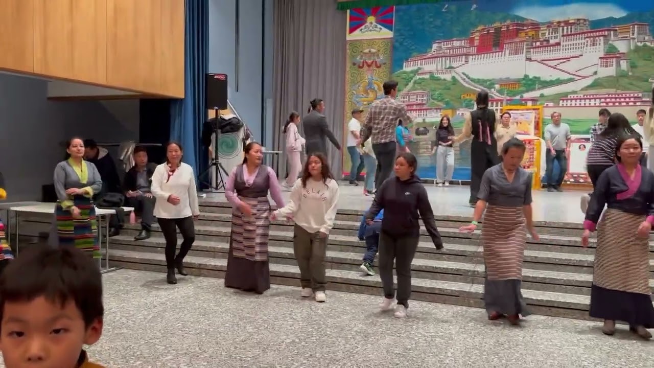 2022 Swiss & Liechtenstein Utsang Cholkha Festival - Part 26 | Ending Group Dance