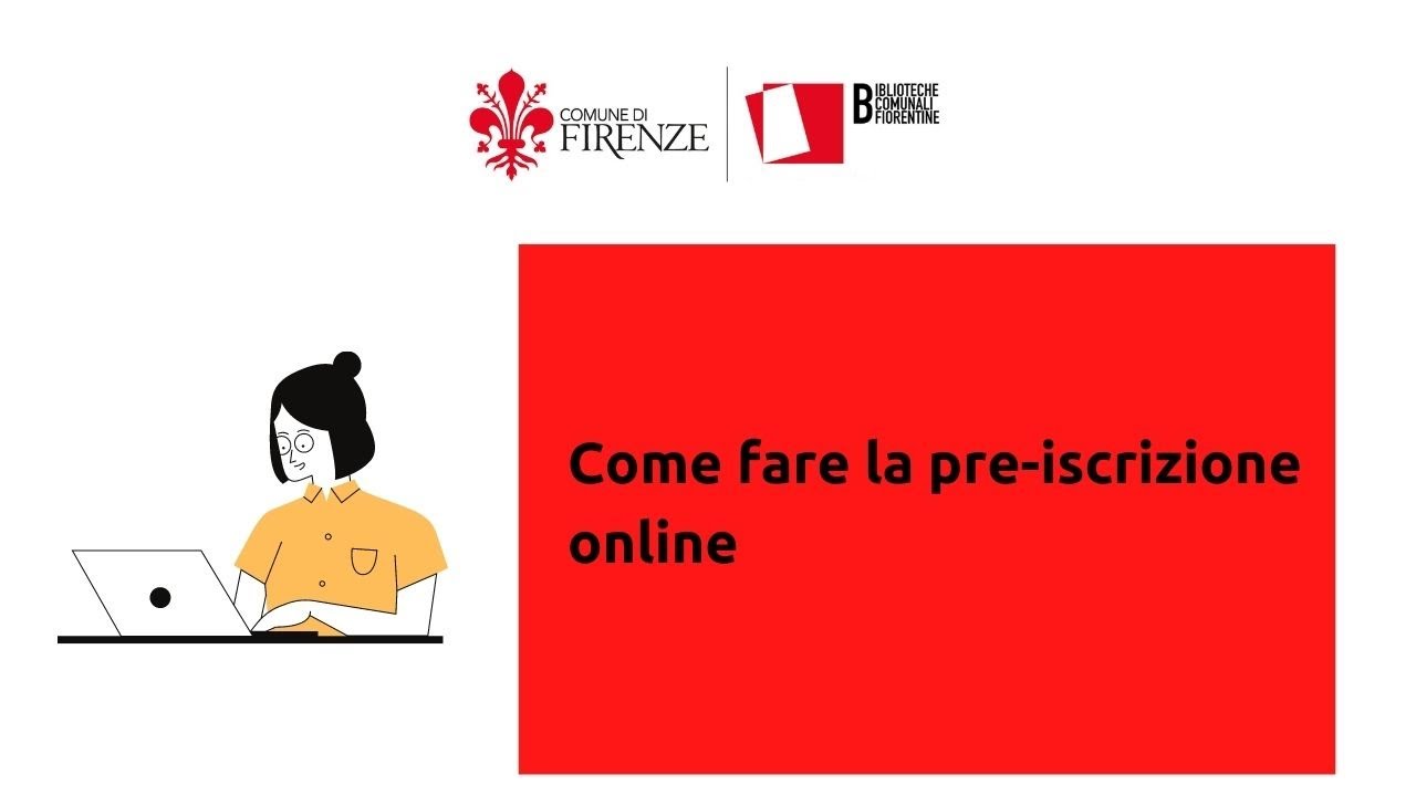 Videotutorial - Come fare la pre-iscrizione online