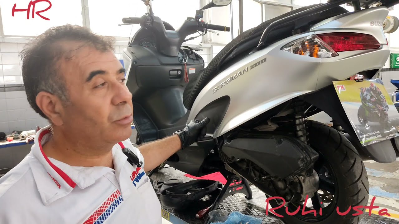 SUZUKI BURGMAN UH 200 KRONİK SORUNLARİ VE CÖZÜMÜ