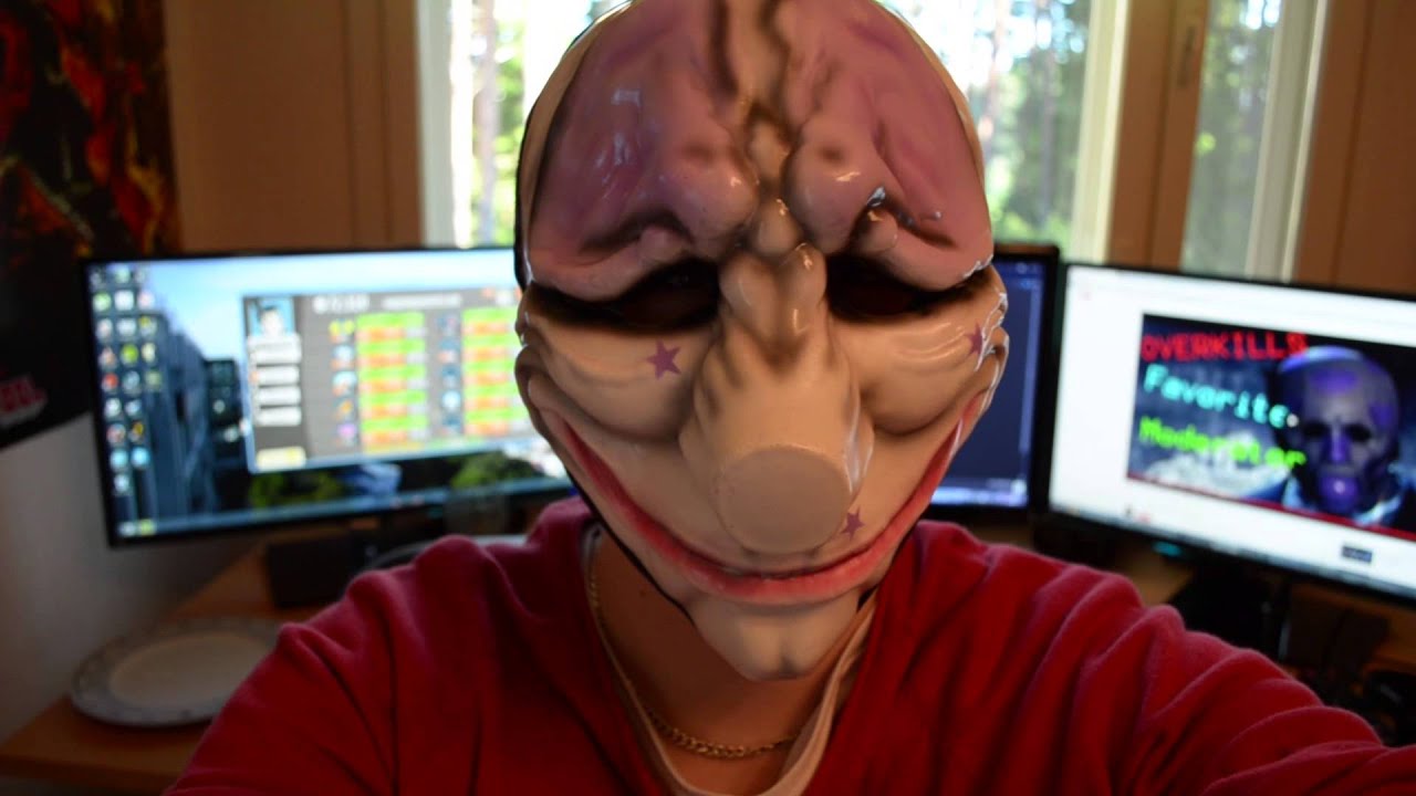 PAYDAY 2 MASKS - All 4 official masks overview