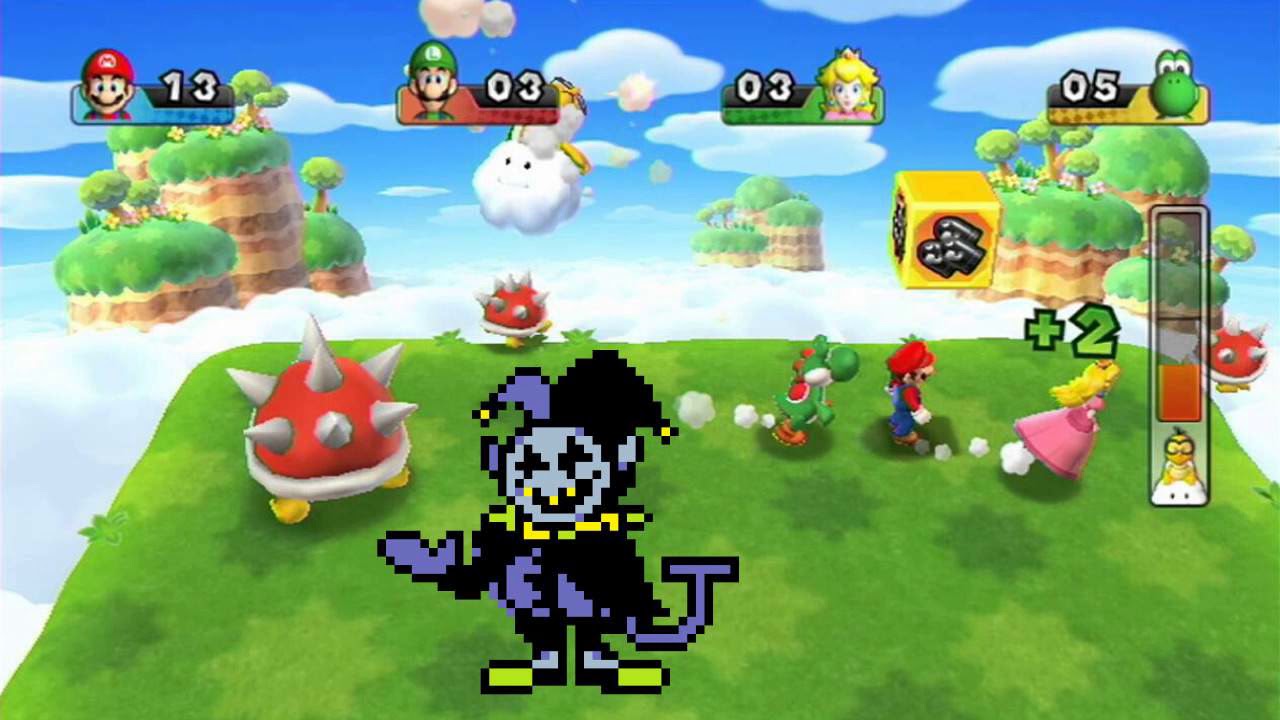 Mario/Deltarune Mix: Now You've Made The World Revolve