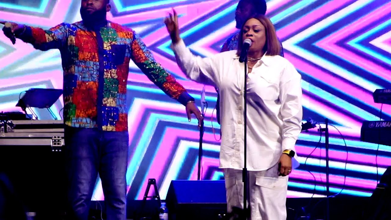 Sinach live experience in Kampala Uganda