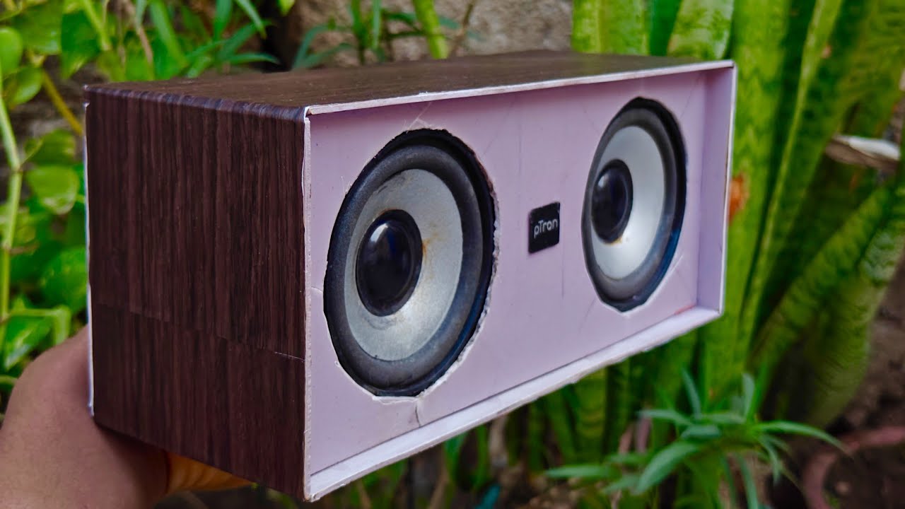 Making a PVC Bluetooth Speaker Portable Using Simple Tools 😱 - DIY Bluetooth Speaker