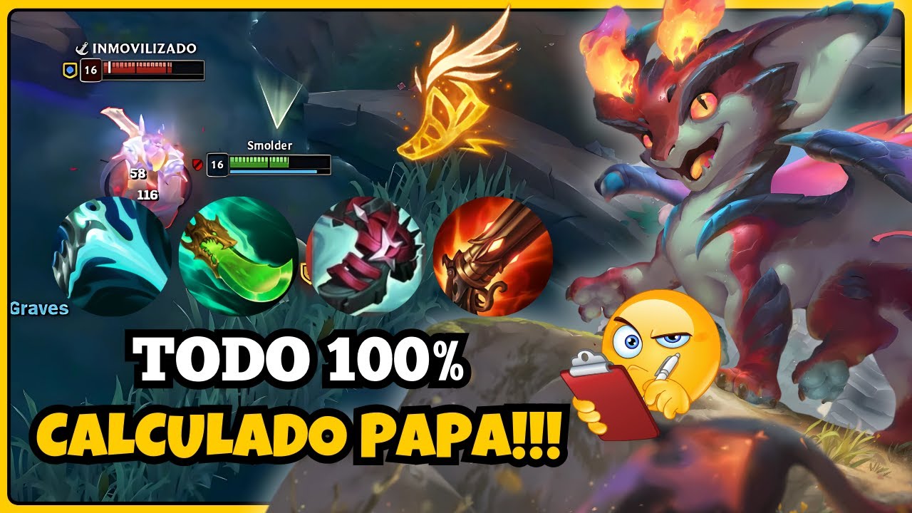 😅🔥 EMBARRÁNDOLA EN TOP CON LA DRAGONA, 100% REAL NO FAKE | SMOLDER TOP | LEAGUE OF LEGENDS