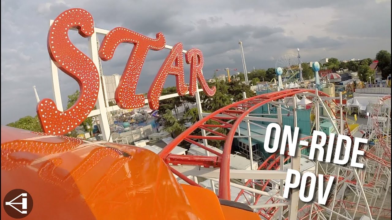 Jet Star roller coaster ON-RIDE POV | Foire du Trône Paris 2019