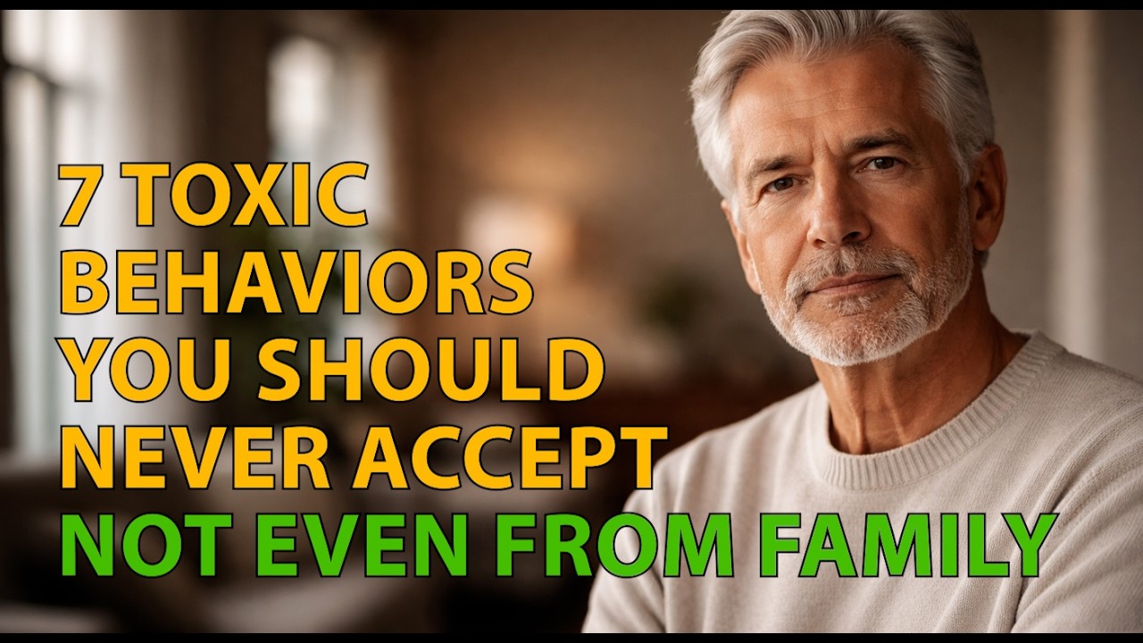 After 60, Stop Tolerating These 7 Toxic Behaviors