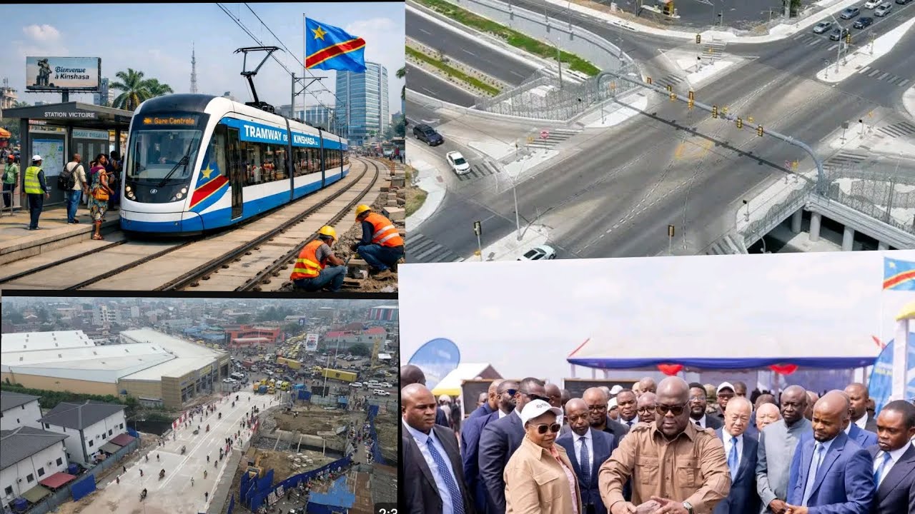 100%TRAVAUX KULUMBA PONT TSHANGA MASINA BITABE 2EME ROUTE VERS AÉROPORT