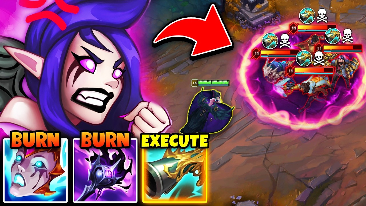 Morgana but my pools execute you because I have collector (FIERY POOLS OF DEATH)