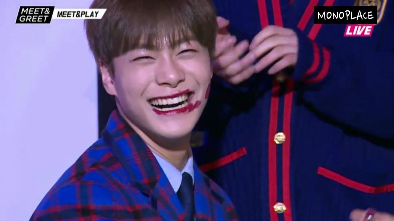 [아스트로/차은우,문빈] 해맑게 엉망진창으로 립스틱 발라주기-☆