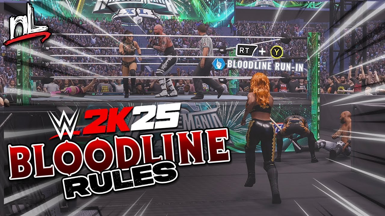 The Bloodline Rules Match is RIDICULOUS! (WWE 2K25)