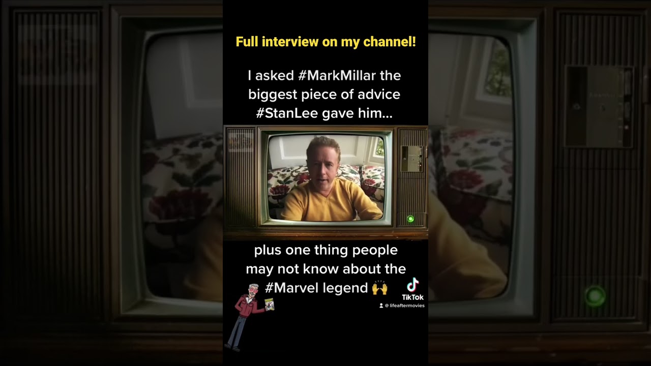 Icon! #markmillar #stanlee #marvel #comics #comicbooks #lifeaftermovies #comicbook