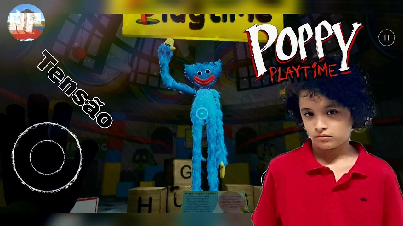 Jogando Poppy Playtime cagado de medo - #poppyplaytime #poppyplaytimechapter1 #poppy #games