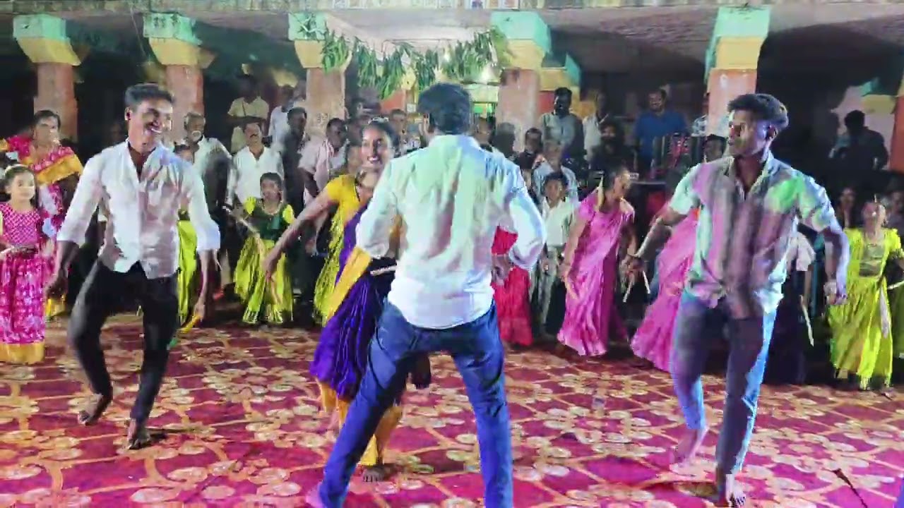 అశోక్ కోలాటం మైదుకూరు 9010051312 కోగటం లో చౌడమ్మ పుట్టినరోజు సందర్భంగా సన్నజాజి పక్కమీద అంటు 