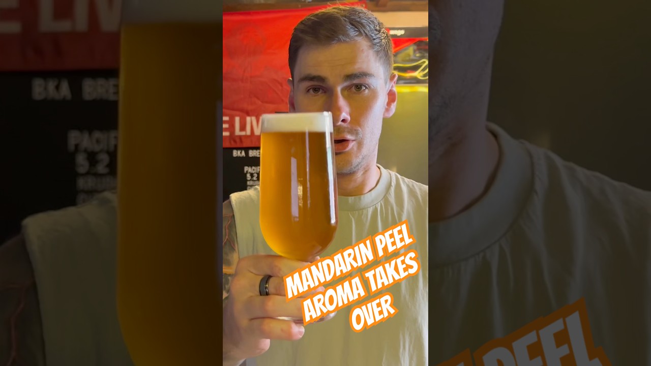 Brewing SURPRISE! Mandarin Peel Aroma Takes Over! 