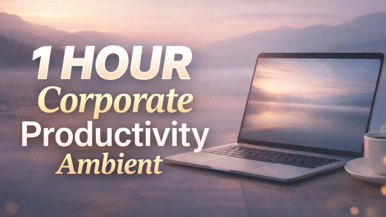 1 Hour Corporate Productivity Ambient – Deep Focus Background Music for Work