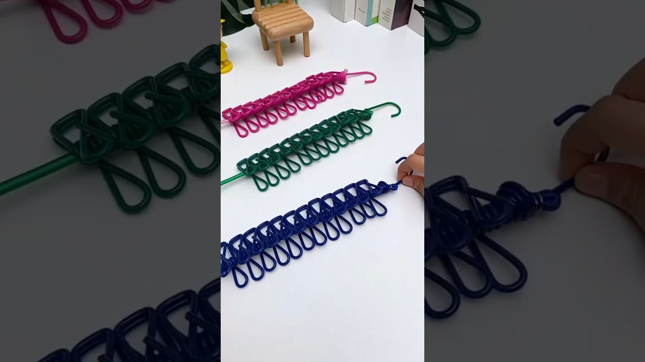 Clothes drying rope with clips online available on Amazon Flipkart