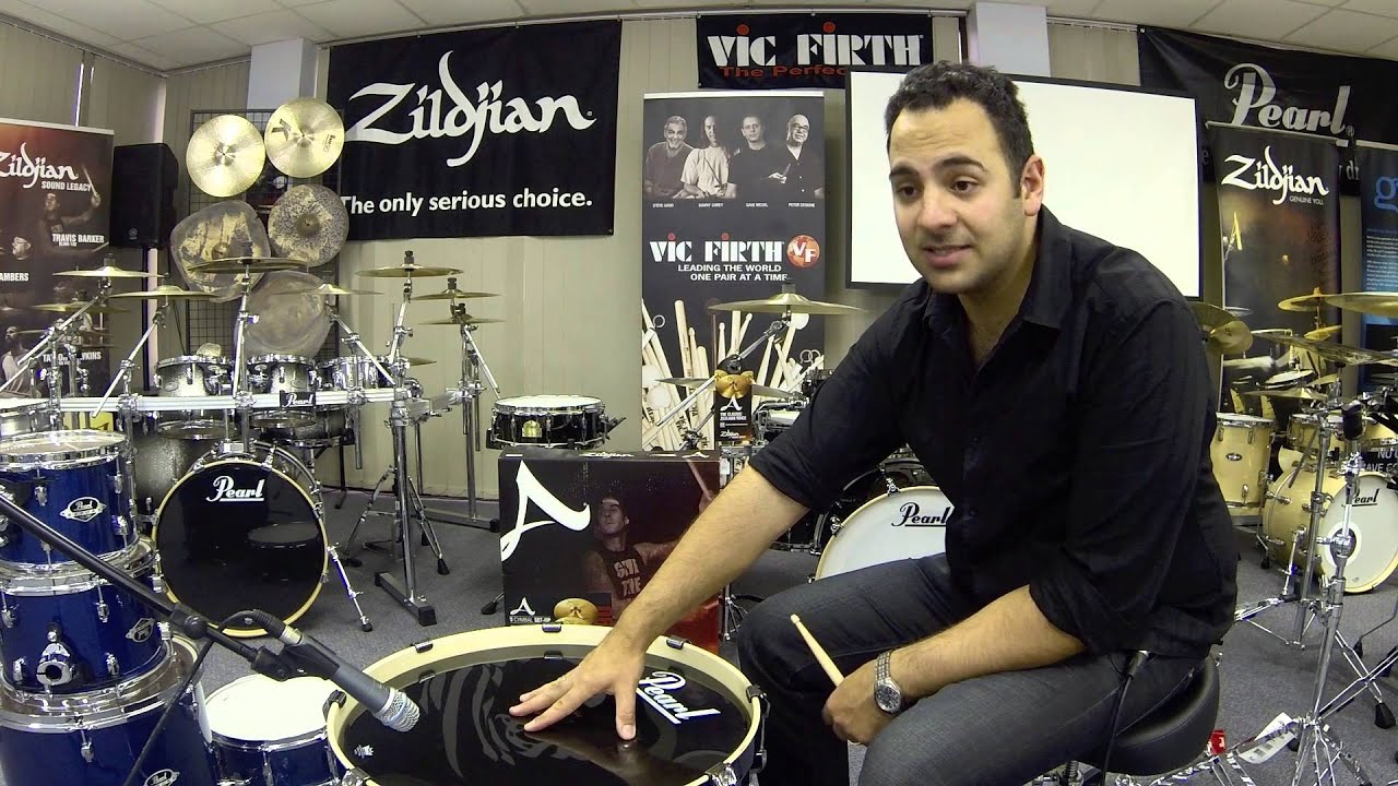 How to set up a Pearl Export Drumkit | Authentic Drummer | Adrian Violi
