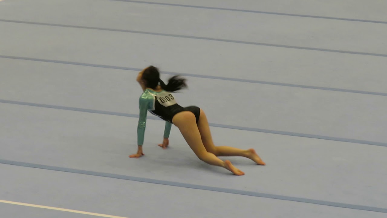 黃敖澄 - FX - 2019 HK Inter-Secondary Schools Gymnastics Competition
