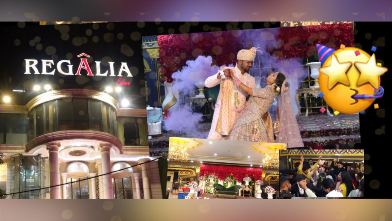MY Sister's Wedding Vlog /Regalia Banquet Hall Dwarka Delhi.🤩