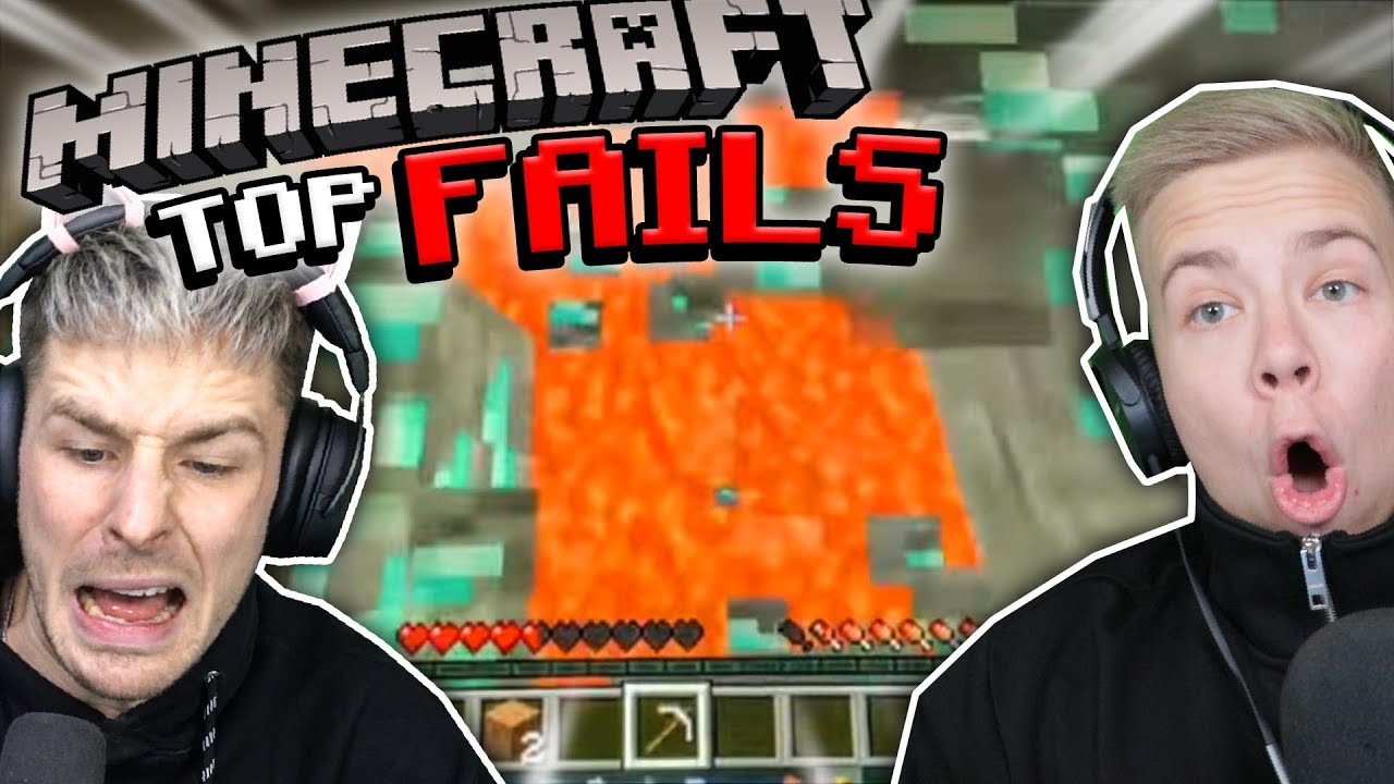 THE DUMBEST MINECRAFT FAILS IN THE WORLD! Don't laugh with AVIVE!