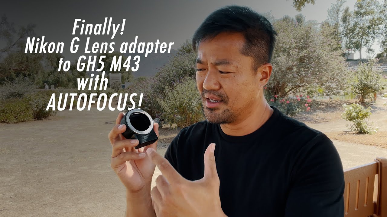 Finally Nikon G Lens to GH5 M43 camera adapter with AUTOFOCUS! Viltrox Adapter Review