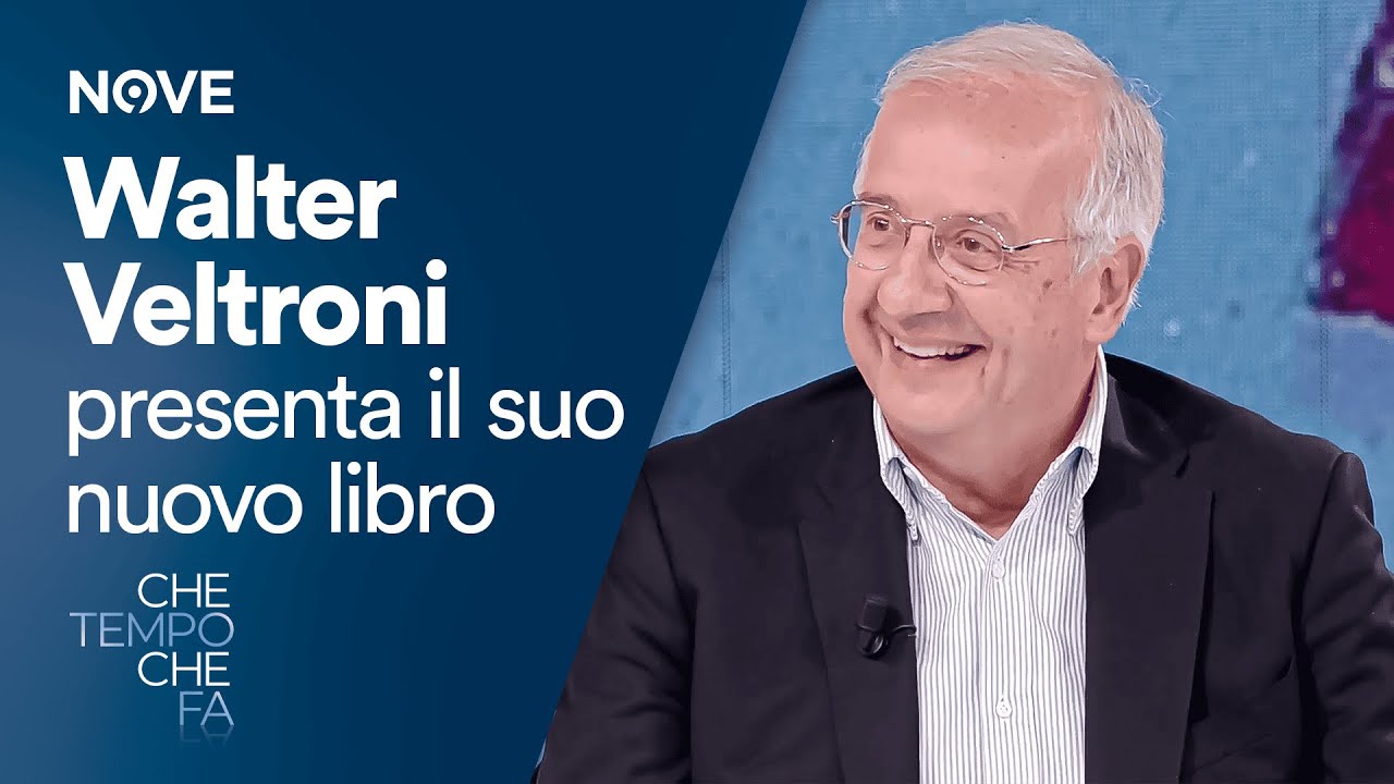 Walter Veltroni presenta il suo nuovo libro | Che tempo che fa