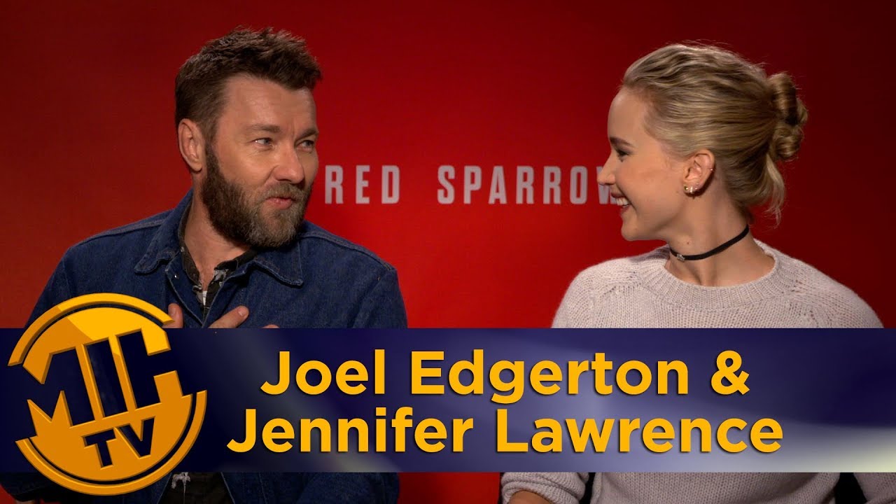 Red Sparrow Joel Edgerton & Jennifer Lawrence Interview