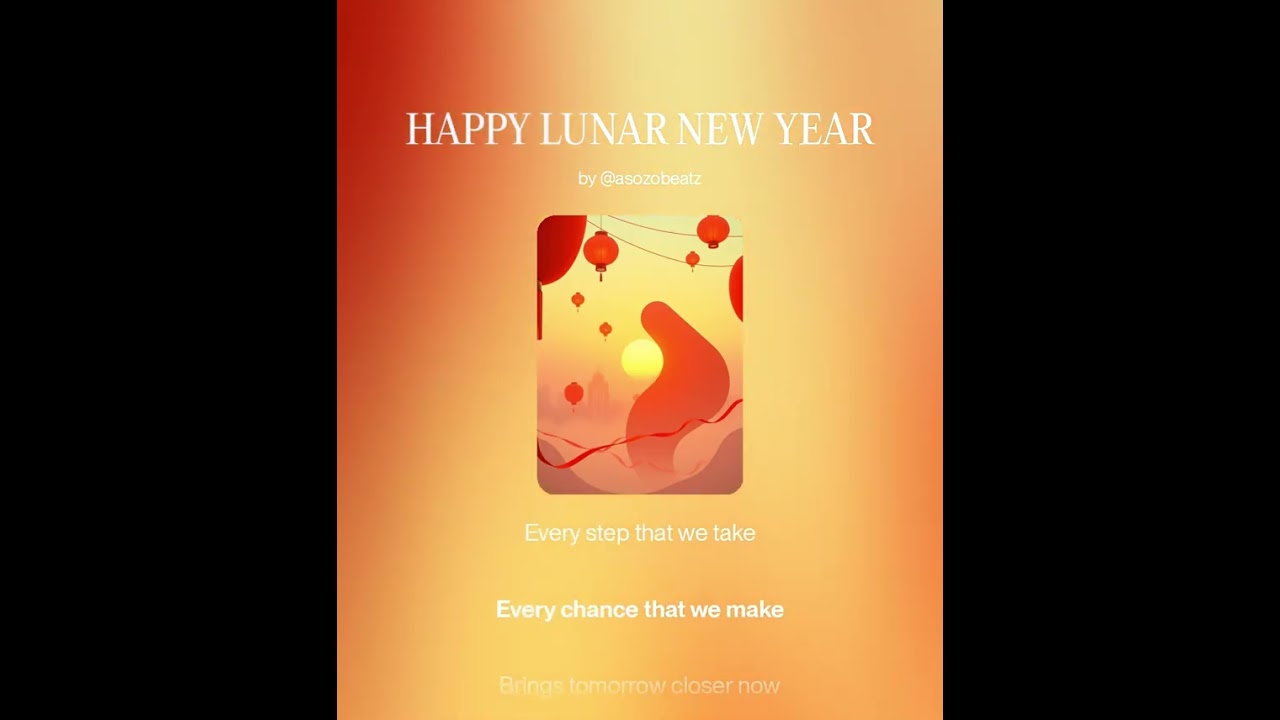 HAPPY LUNAR NEW YEAR 🧧 | Viral New Year Festival Song #chinesenewyear #chinese #sozo #happynewyear