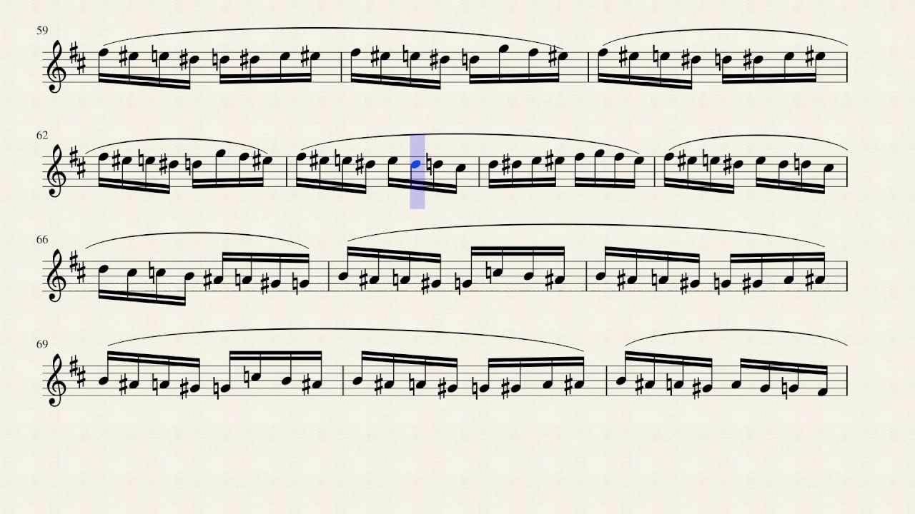 Flight of The Bumblebee | B♭ Trumpet + Sheets