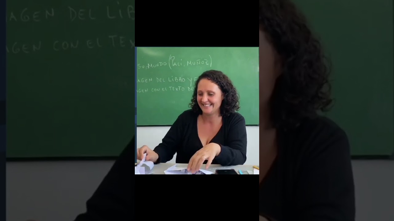 El video de esta profesora me conmovió