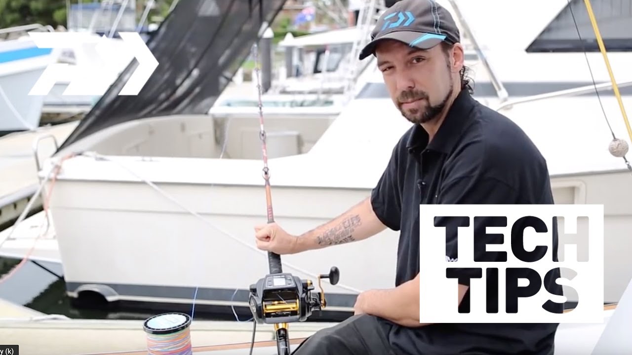 Daiwa Electric Reels - Spooling Part 1