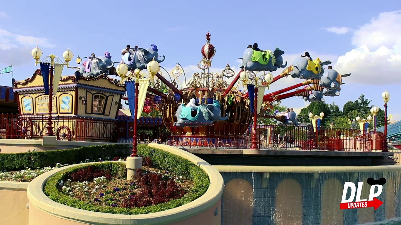Dumbo the Flying Elephant Disneyland Paris (2019 after refurbishment) - DLP Updates