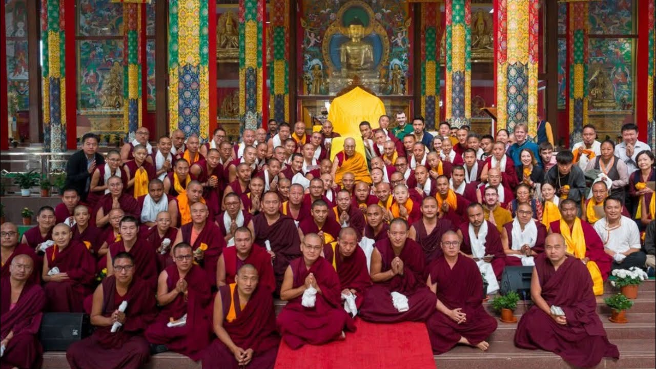 His Holiness Dalai lama Drepung Monastery #whowillbemylifepartnerta 🙏🙏🎉🎉