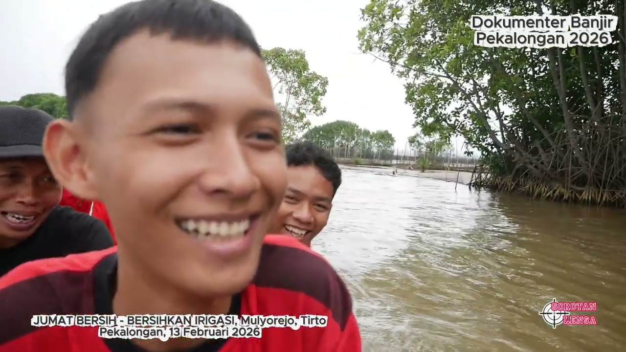 JUMAT BERSIH MULYOREJO TERDAMPAK BANJIR, PEKALONGAN 13 FEB 2026