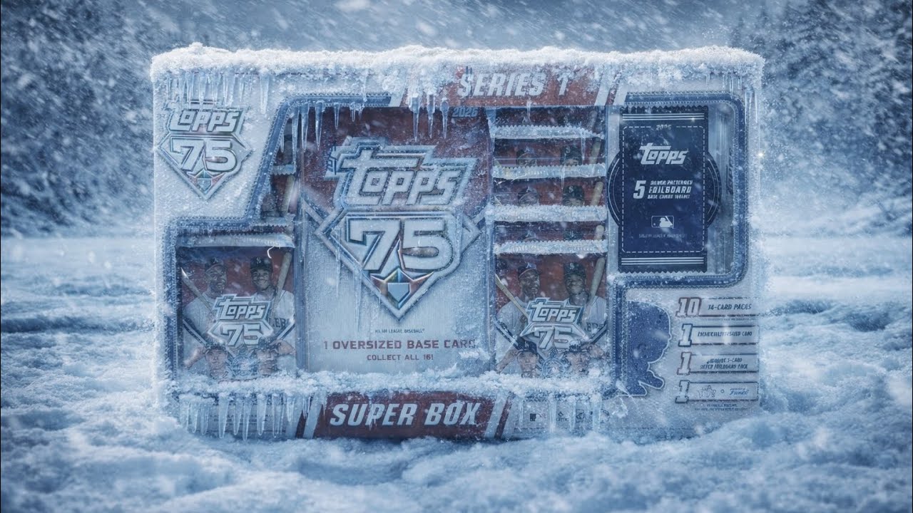 ❄️ TIRED OF THE SNOW ❄️!!! 2026 TOPPS SERIES 1 SUPERBOX!!! DAY 4!!!🔥🔥🔥 