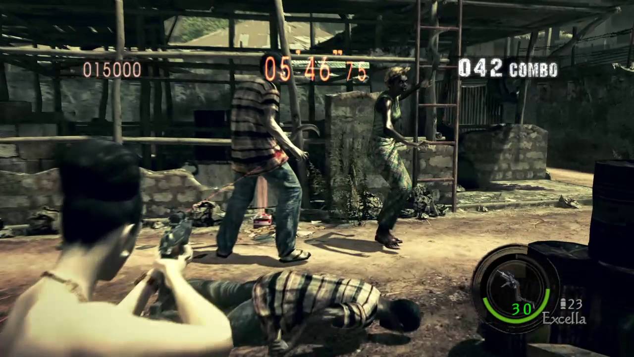 Resident Evil 5 Mercenaries United Solo Public Assembly - 742K (Excella)