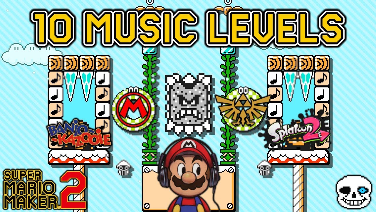 Super Mario Maker 2 - 10 INCREDIBLE Music Levels