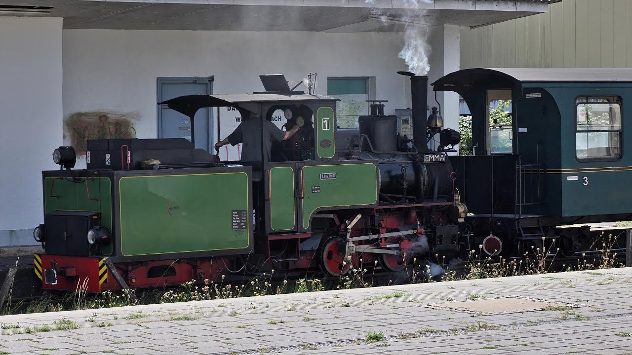 Schmalspurbahn Wächtersbach – Bad Orb mit Dampflok Emma