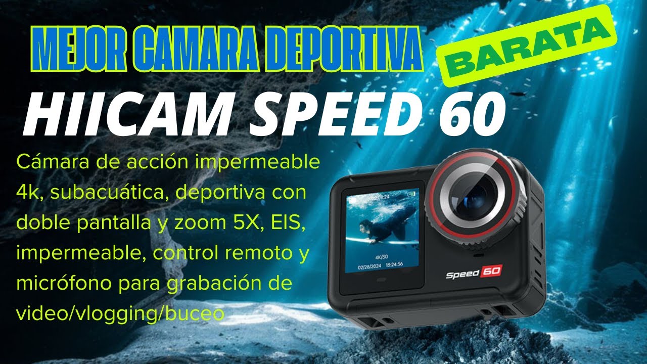 CAMARA DE ACCION HIICAM SPEED 60