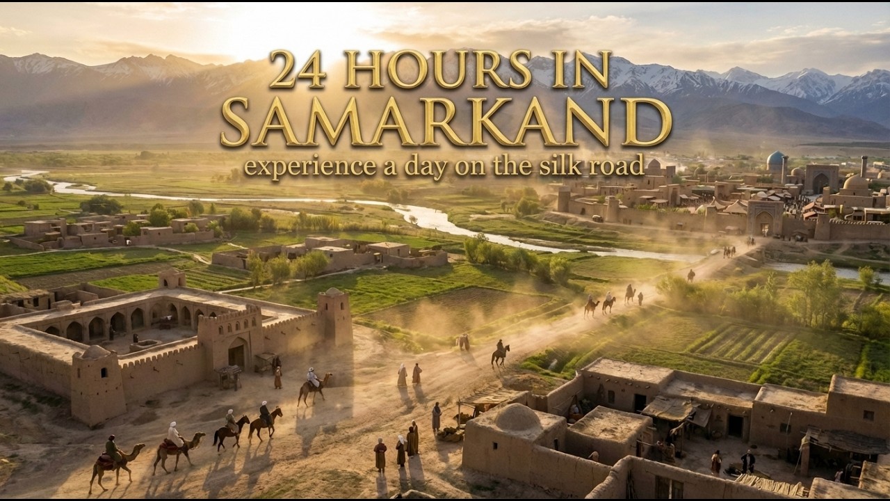 Samarkand 750 AD: Life on the Silk Road | 24 Hours in Ancient Central Asia