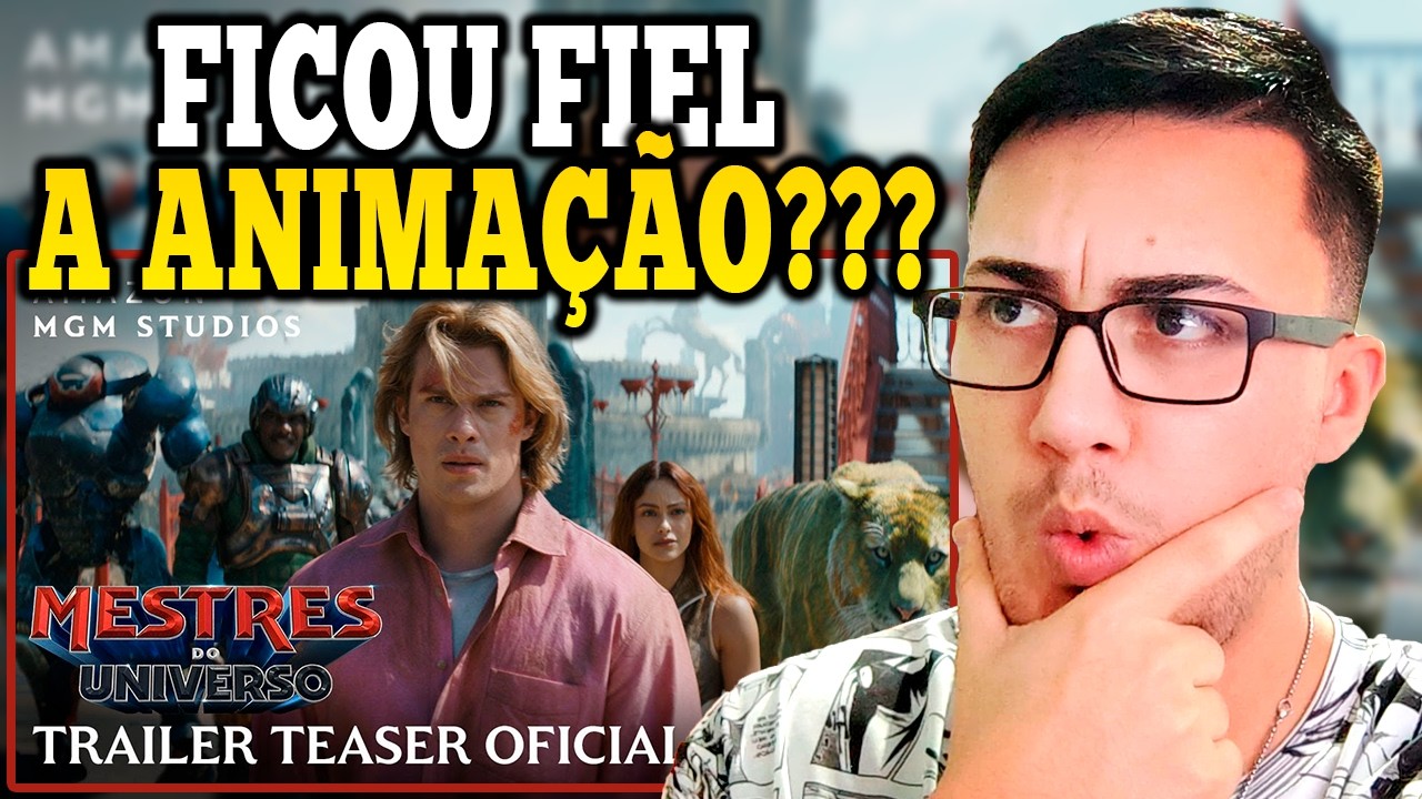 REACT Mestres Do Universo | Trailer Oficial Legendado