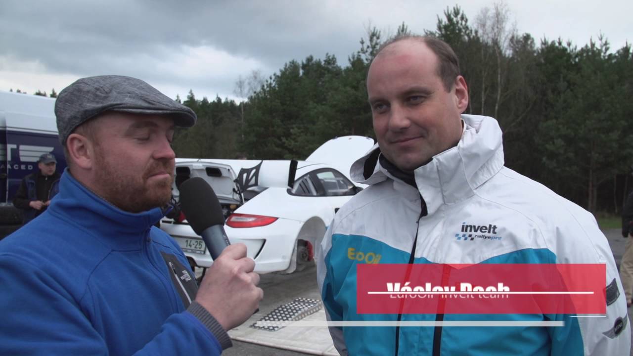 Václav Pech - test Porsche 997 GT3